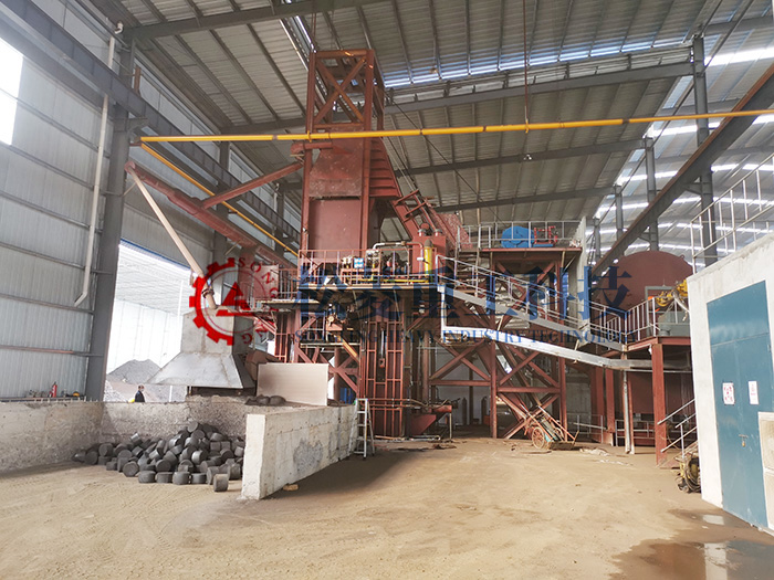 年產(chǎn)6萬噸粒子鋼熱壓塊工藝